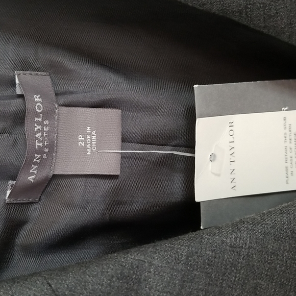 Charcoal Suit Jacket - NWT - Picture 7 of 9
